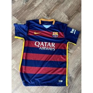 2015-2016 Nike Barcelona jersey Home Soccer Medium